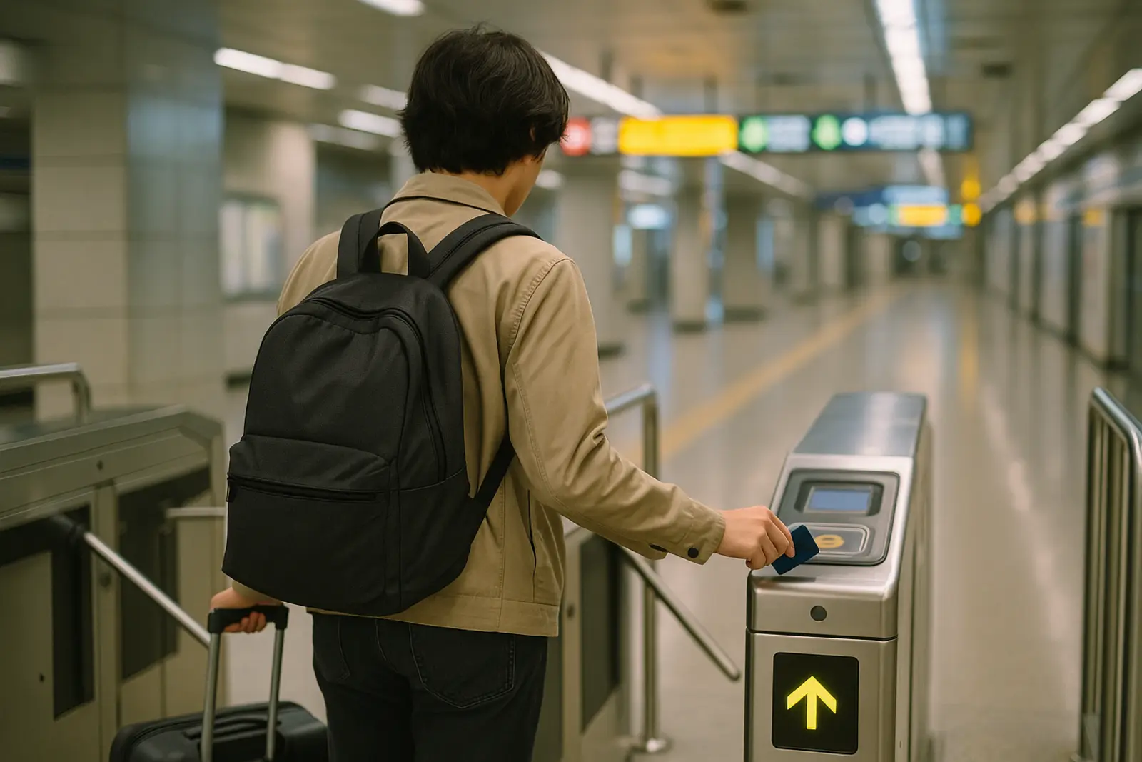 Seoul subway gate