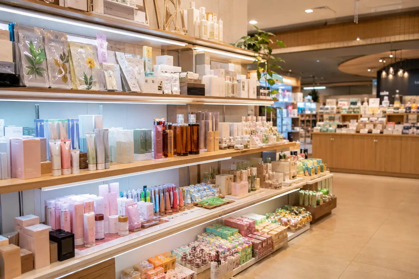 Giftable Korean lip products, hand creams, masks and beauty tools