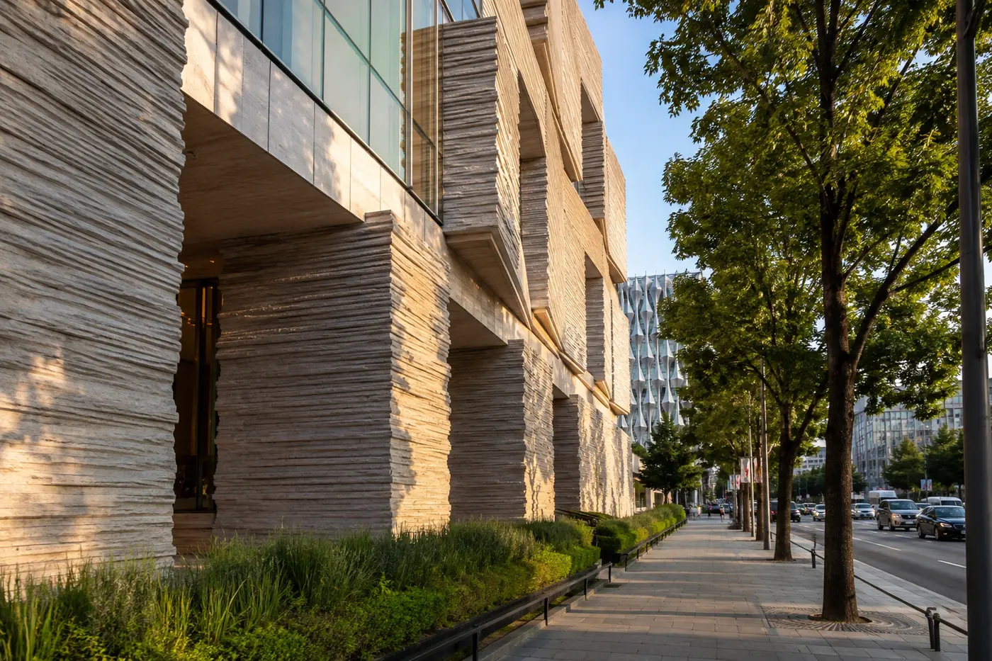Galleria Luxury Hall and the surrounding Apgujeong luxury streetscape