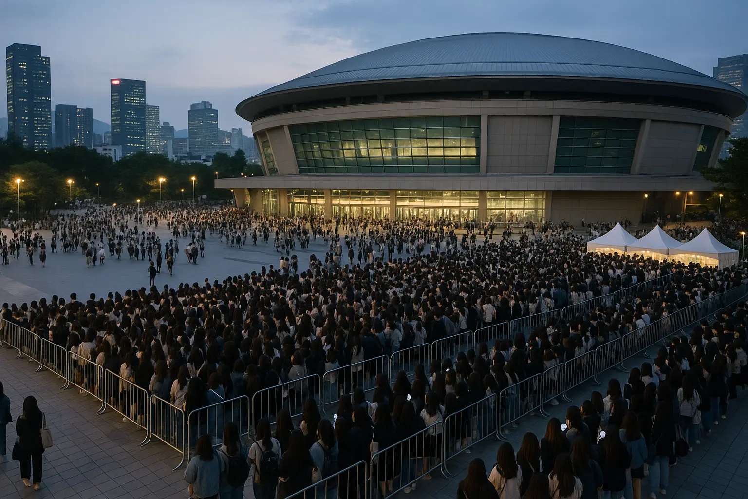 A large Seoul concert arena