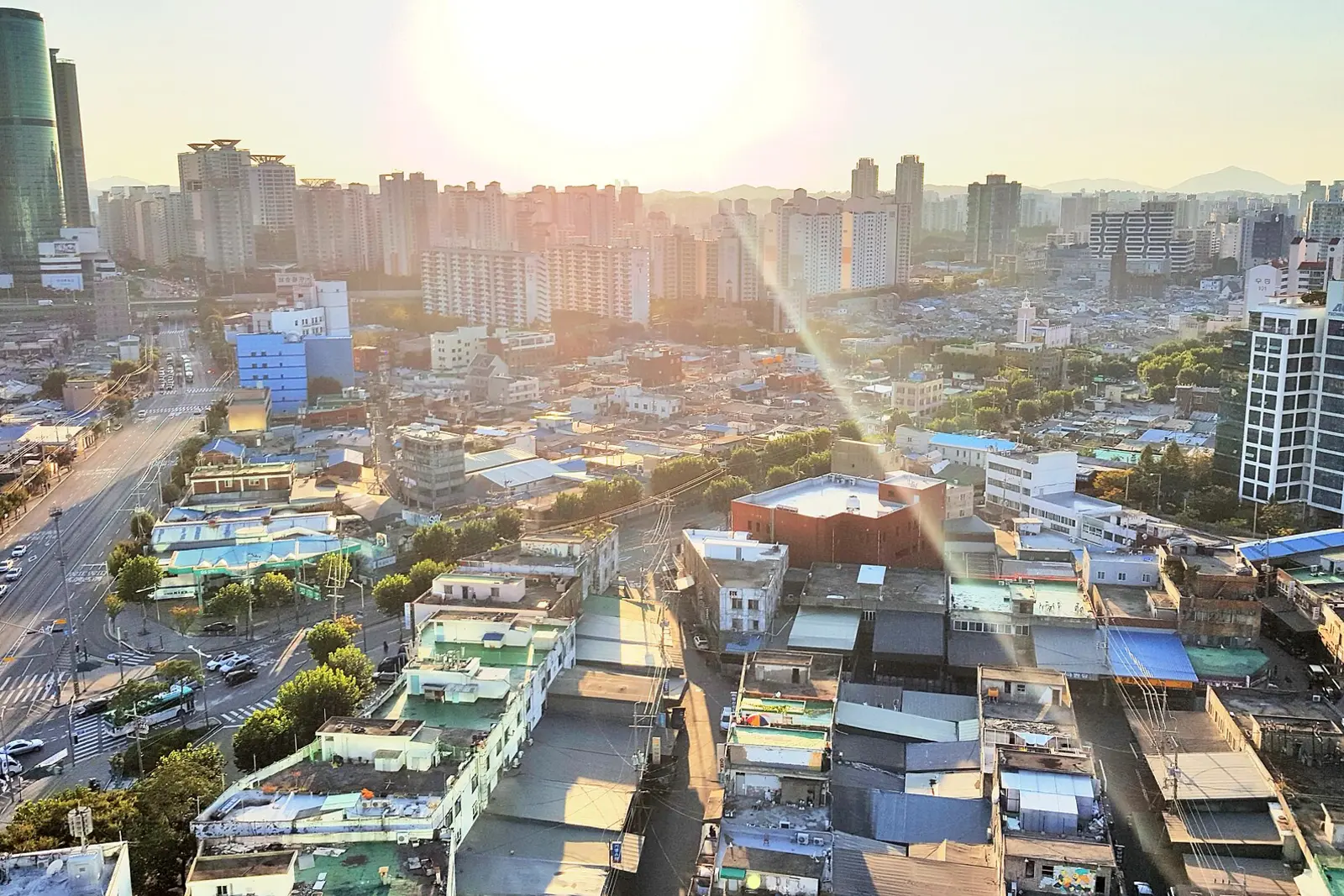 The industrial cityscape of Mullae-dong